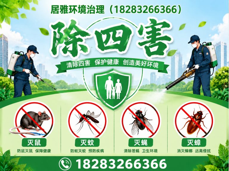 武侯区病媒生物防制展示图